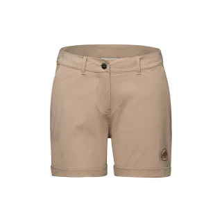 【Mammut 長毛象】Runbold Roll Cuff Shorts W 耐磨彈性機能短褲 野生棕 女款 #1023-00700