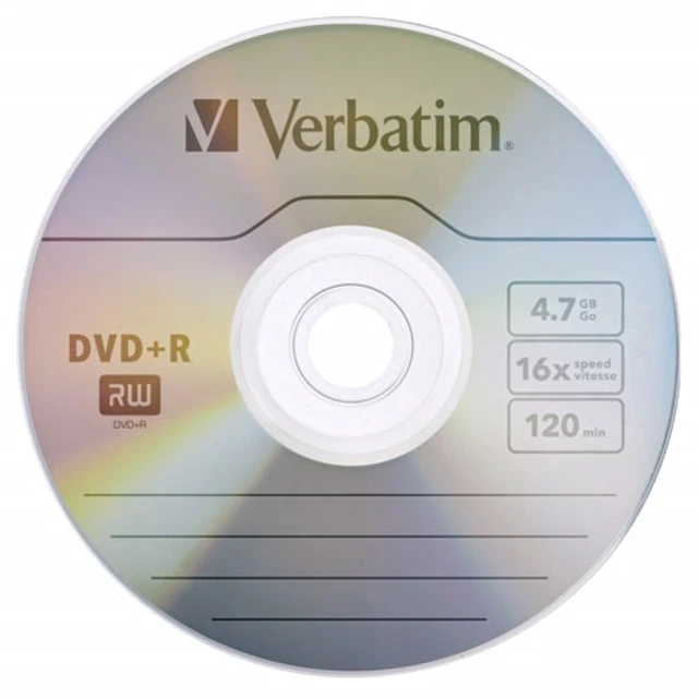 Verbatim 威寶 AZO 銀雀版 16X DVD+R 4.7GB 燒錄片(50片)