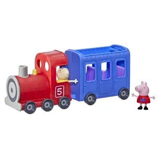 【Peppa Pig 粉紅豬小妹】家家酒系列-兔小姐的火車 F3630(幼兒小孩玩具/趣味玩具/佩佩豬玩具/男孩女孩禮物)