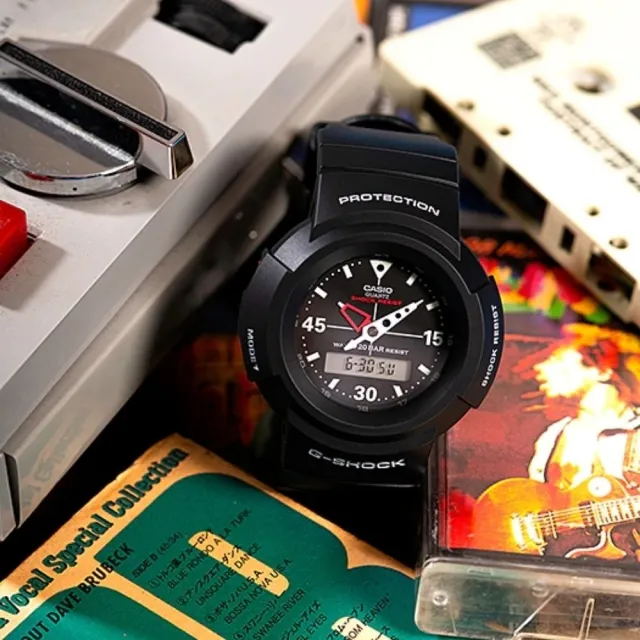 【CASIO 卡西歐】G-SHOCK經典復刻圓形系列(AW-500系列四款可選)
