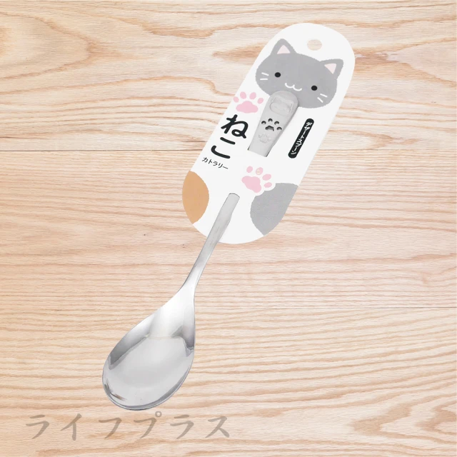 【ECHO】貓印不鏽鋼湯匙(6入組-日本製)
