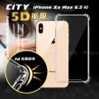 【CITY戰車系列】iPhone Xs Max 6.5吋 5D軍規防摔氣墊手機殼