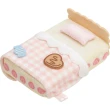 【San-X】角落生物 香甜糖果屋系列 沙包玩偶專用配件 大白熊 蛋糕睡床(角落小夥伴)