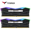 【TEAM 十銓】T-FORCE DELTA RGB 炫光 DDR5 6200 32GB 16Gx2 CL38 黑色 桌上型超頻記憶體
