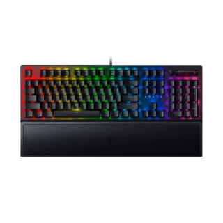 【Razer 雷蛇】BlackWidow V3 黑寡婦蜘幻彩版鍵盤V3-綠軸(中文