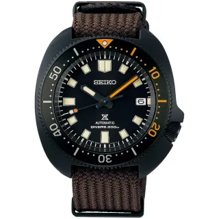 【SEIKO 精工】Prospex 限量 黑潮系列 1970年潛水機械錶 套錶 現代詮釋版 好禮2選1(SPB257J1/6R35-01W0B)