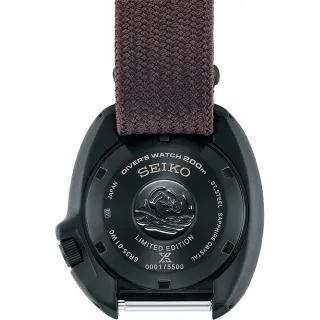 【SEIKO 精工】Prospex 限量 黑潮系列 1970年潛水機械錶 套錶 現代詮釋版 好禮2選1(SPB257J1/6R35-01W0B)