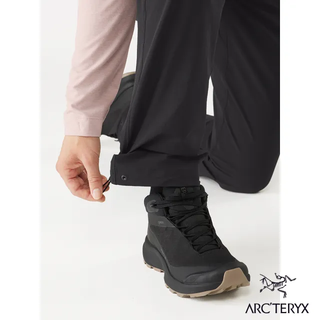 【Arcteryx 始祖鳥官方直營】女 Gamma LT 防風防潑水 軟殼長褲(黑)