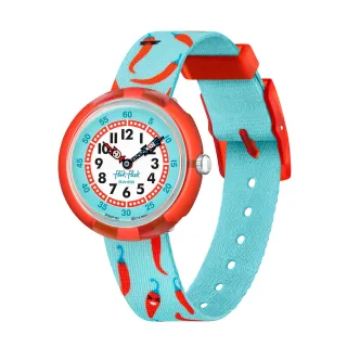 【Flik Flak】兒童錶HAPPY CHILLI 菲力菲菲錶 手錶 瑞士錶 錶(31.85mm)