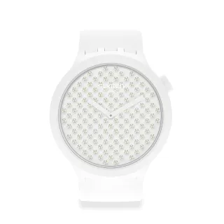 【SWATCH】BIG BOLD系列手錶LIGHT BOREAL 瑞士錶 錶(47mm)