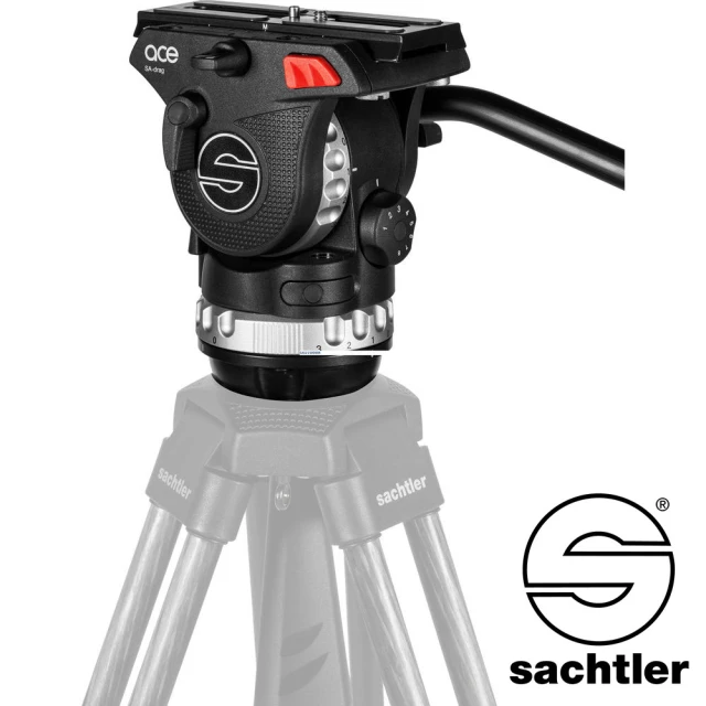 【Sachtler 沙雀】ACE XL 專業頂級油壓雲台(公司貨 載重8公斤 飛羽攝影 S2150-0004)