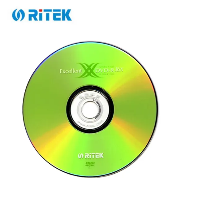 【錸德 Ritek】X系列16X DVD-R光碟片10片盒裝