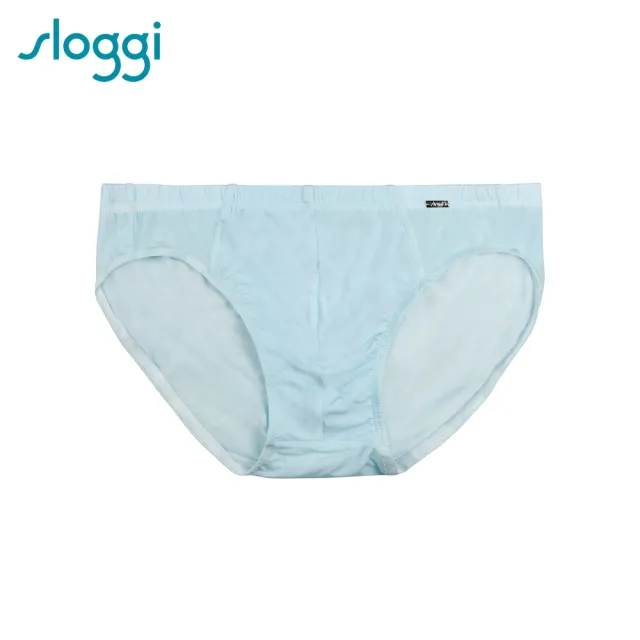 【sloggi Men】COOL STRIPY極尚涼感系列三角褲 蔚藍海岸(G918503 TW)