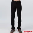 【BOBSON】男款格紋彈性直筒褲(1177-87)