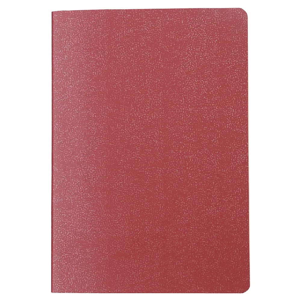 【MUJI 無印良品】護照筆記本/暗紅.約125x88mm