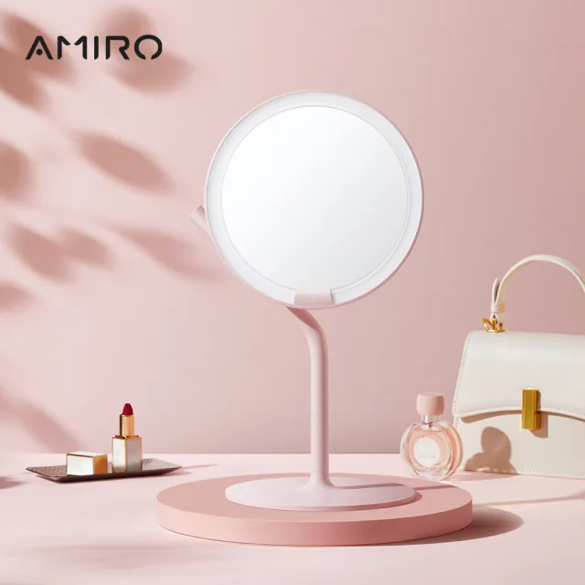 【AMIRO】Mate S 系列LED高清日光化妝鏡(美妝鏡 彩妝鏡 尾牙 抽獎 禮物)