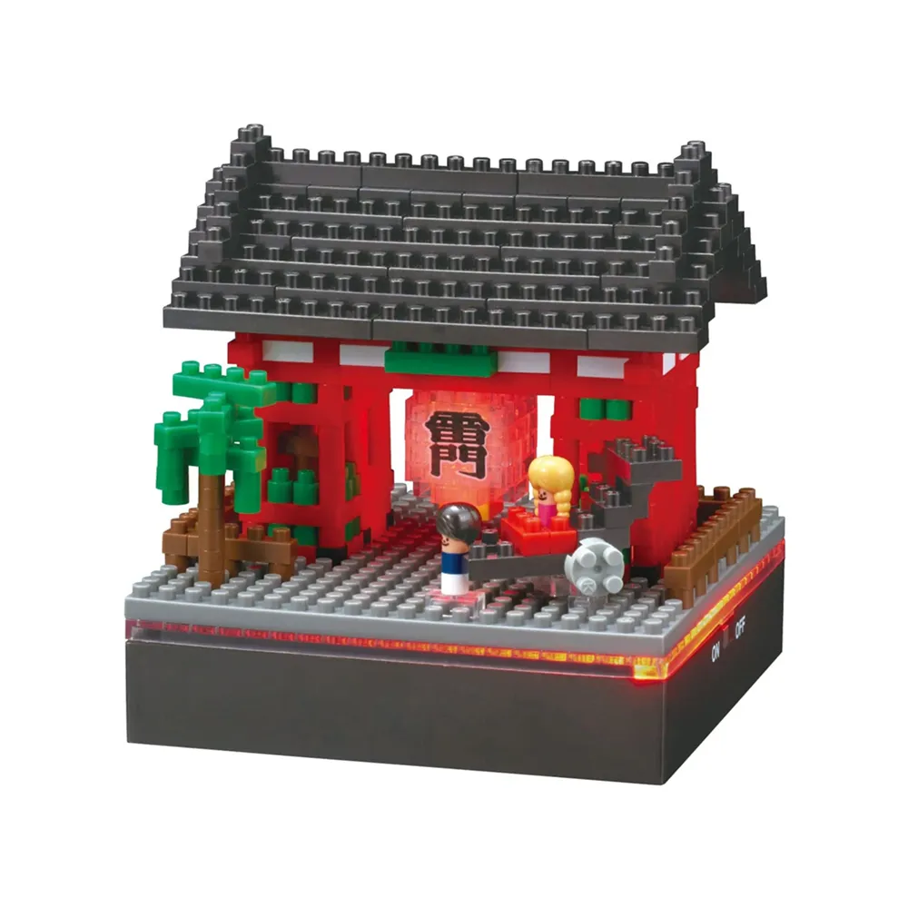 【台隆手創館】nanoblock 東京淺草雷門積木-LED版 NBH-157