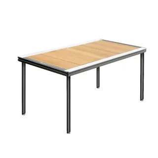 【MORIXON】魔法六片桌 紅橡木桌板 MT-46-1B 附收納袋(露營 戶外用品 折疊桌 野炊)