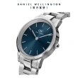 【Daniel Wellington】DW 手錶  Iconic Link Arctic 36mm/40ｍｍ極光藍精鋼錶(DW00100458)