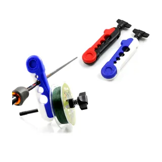 【Sasaki】攜帶型 釣魚 上線棒(輕量 捲線器 上線器 纏線器 纏繞器 繞線板 路亞 釣線 漁線 PE線 尼龍線)