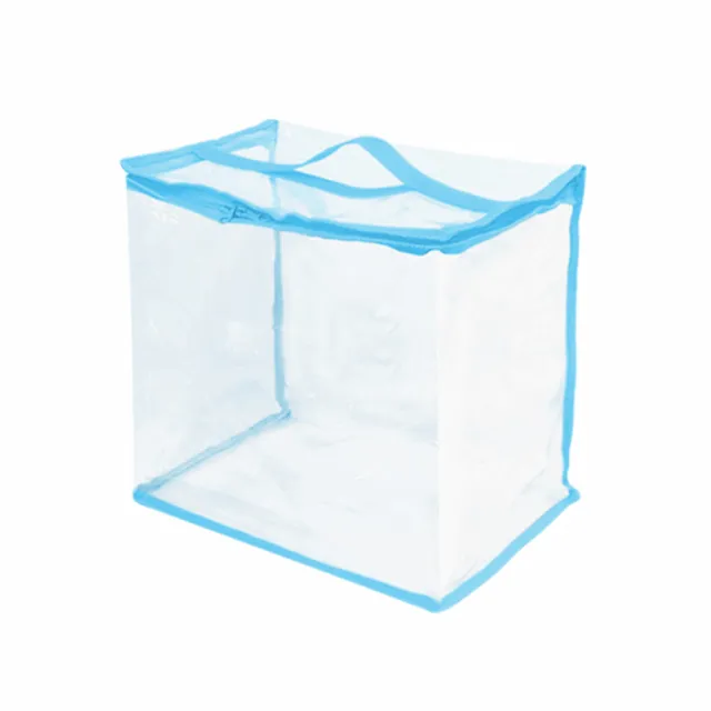 【E.dot】PVC防水防塵透明玩娃棉被收納袋