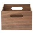 【NITORI 宜得利家居】木製收納盒 NATURAL2 窄低型MBR(收納盒 木製 NATURAL2 窄低型)