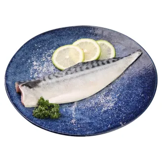【夯達人】薄鹽挪威鯖魚蝴蝶切一夜干4片組(300g±10%/片)