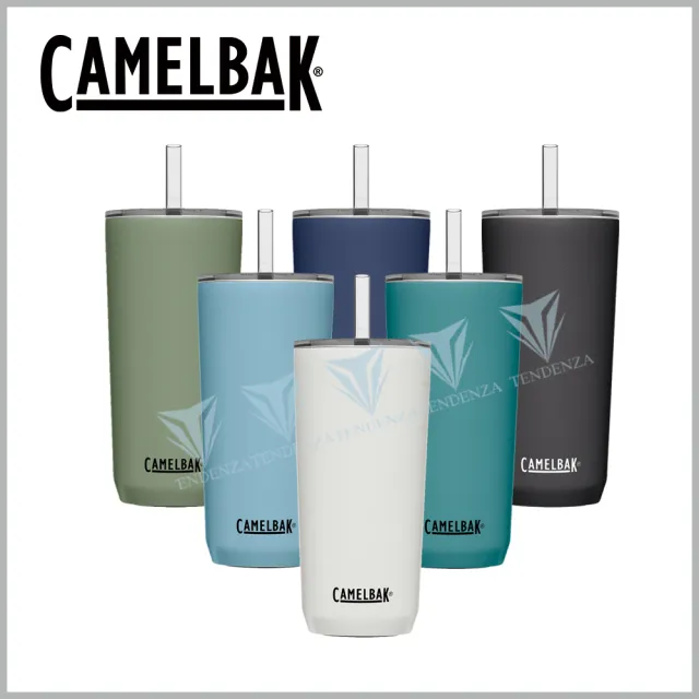 【CAMELBAK】600ml Straw Tumbler 雙層不鏽鋼吸管杯(真空保溫/保冰/不鏽鋼/吸管式)