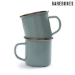 【Barebones】CKW-428 琺瑯杯組-兩入 / 薄荷綠(杯子 茶杯 水杯 馬克杯)