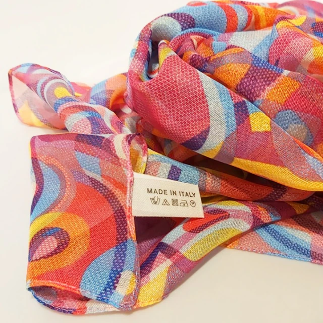 【iTa.a】100%義大利制造雪紡長方巾(時尚.機能.環保-歐洲工藝普及版A1)