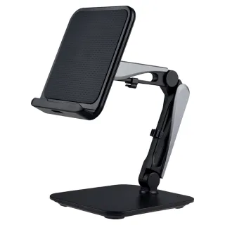 【Jokitech】多角度桌上型可升降手機支架 平板架(601A 適用於4-10吋手機平板) 