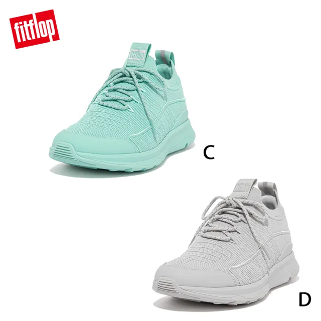 【FitFlop】VITAMIN FF KNIT SPORTS TRAINERS 全新繫帶運動休閒鞋-女(共6款)