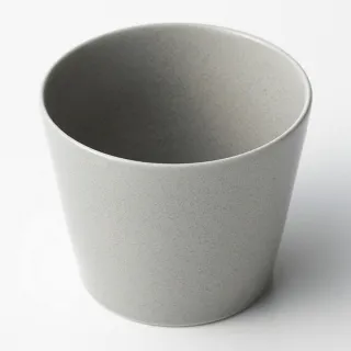 【NITORI 宜得利家居】日本製 超輕量茶杯 銀灰釉 180ML(茶杯 日本製 超輕量 銀灰釉)