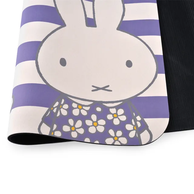 【Miffy 米飛】10秒頂吸 軟式珪藻土吸水地墊 小白花 兔年 交換禮物(60x40cm)