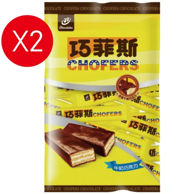 【77】巧菲斯夾心酥-牛奶口味-300g(x2包組)