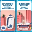【暖暖生活】皇冠造型 多功能大號嬰兒兒童多階段摺疊洗澡澡盆(摺疊浴桶 嬰兒澡盆 浴桶)