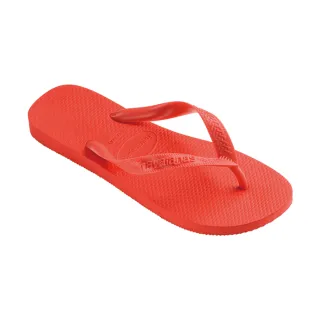 【havaianas 哈瓦仕】拖鞋 男鞋 女鞋 夾腳拖 基本素色款 巴西 TOP 紅色 4000029-5778U(哈瓦士)