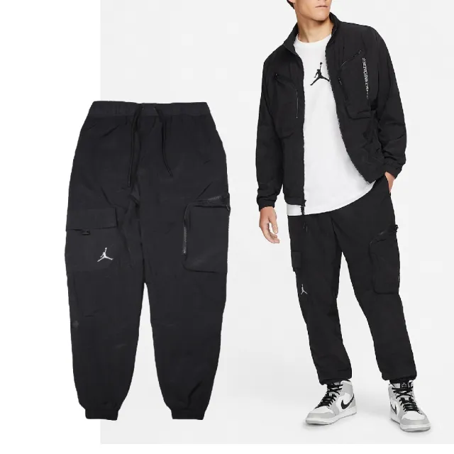 NIKE 耐吉】休閒長褲Jordan 23 Engineered Pants 男褲黑喬丹飛人縮口褲