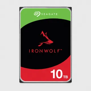 【SEAGATE 希捷】IronWolf 10TB 3.5吋 7200轉 256MB NAS 內接硬碟(ST10000VN000)