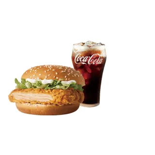 【麥當勞】勁辣鷄腿堡+小杯可樂(即享券)