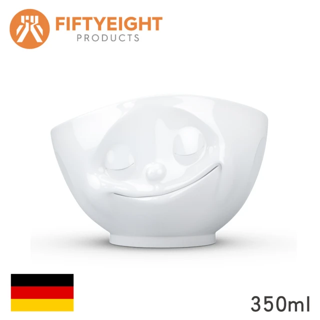 【FIFTYEIGHT】德國Tassen中笑臉碗350ml-快樂(獨樹一幟的德國瓷器)