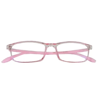 【Docomo】兒童濾藍光眼鏡　頂級TR90材質鏡框　可愛粉色　抗藍光專用眼鏡