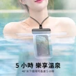 【YUNMI】掛頸觸控手機透明防水袋 氣囊防水漂浮袋 游泳潛水袋(7吋以下通用)