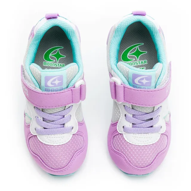 【MOONSTAR 月星】童鞋月字HI系列運動鞋(紫)