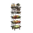 【Nick Shop】五層可折疊免安裝置物蔬菜萬用籃(4月型錄商品)