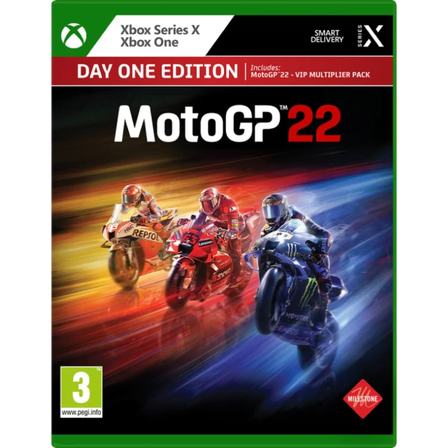 【Microsoft 微軟】Xbox MotoGP 22 世界摩托車錦標賽(台灣公司貨-中文版)