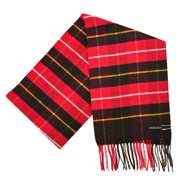 【agnes b.】蘇格蘭格紋圍巾(三色選)