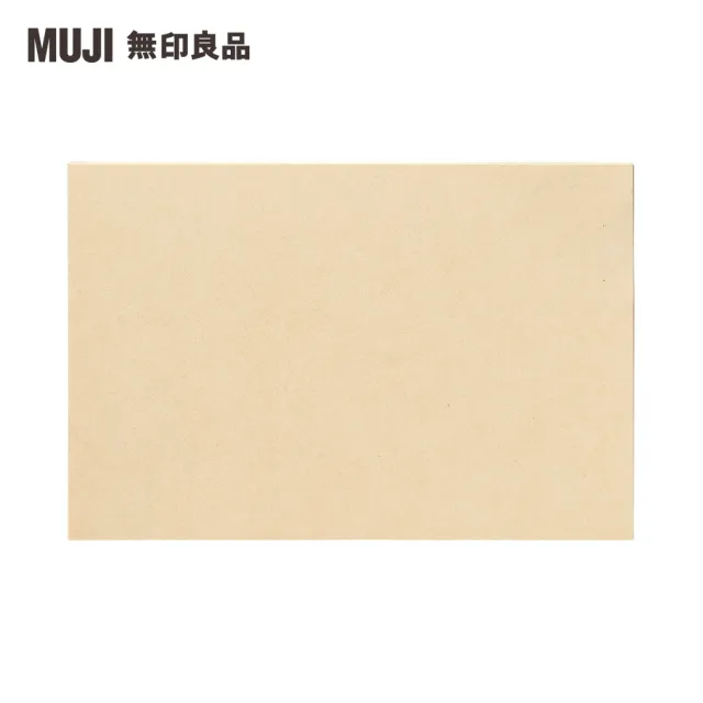 【MUJI 無印良品】竹紙卡片/米