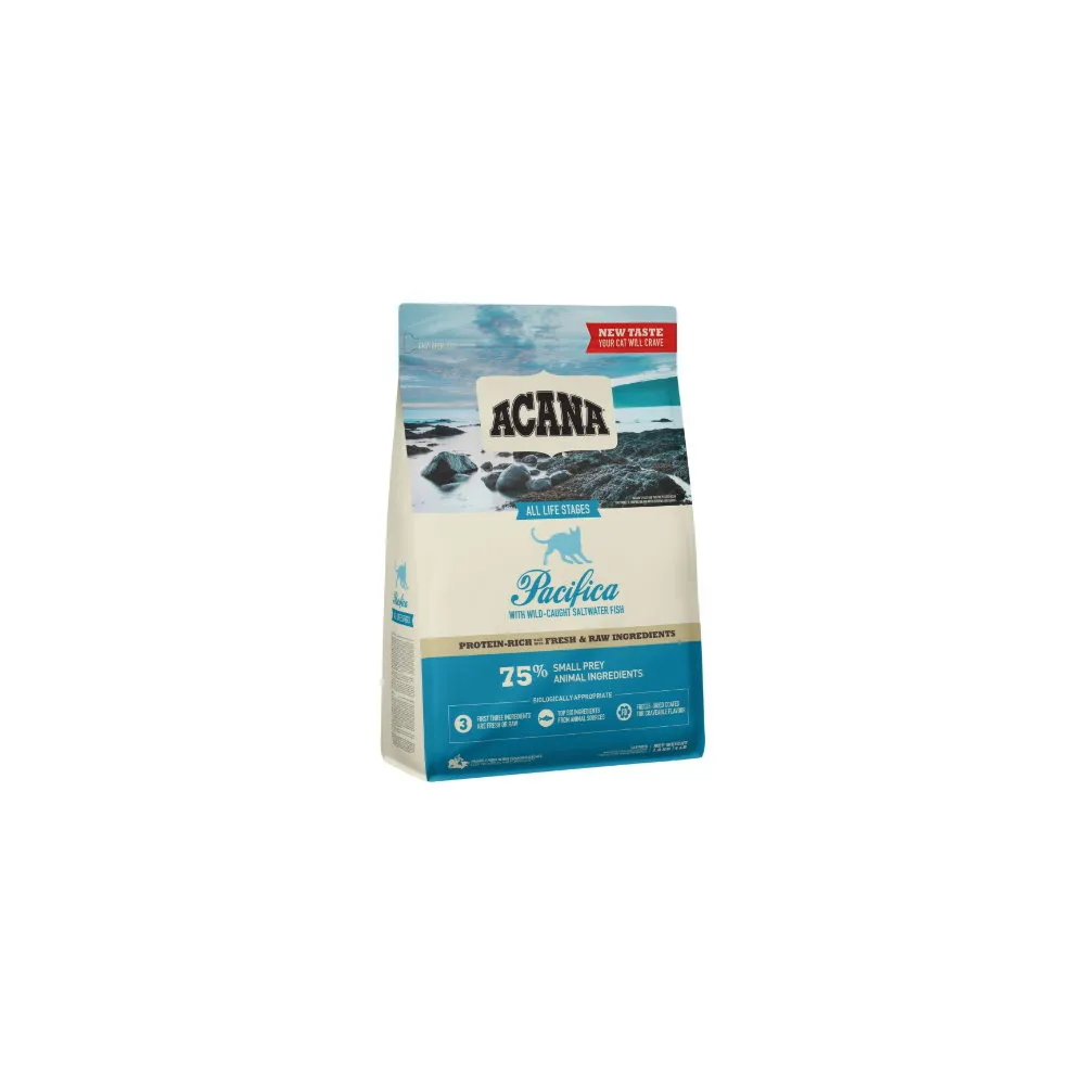 【ACANA】海洋盛宴貓無穀配方-多種魚+玫瑰果全齡貓（腎臟保健）1.8kg/4lb(貓糧、貓飼料、貓乾糧)