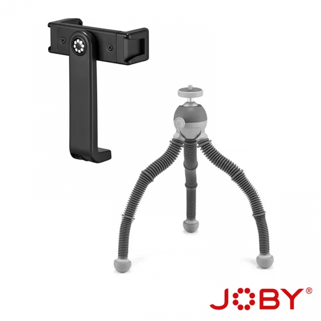 【JOBY】PodZilla 腳架套組 M 灰 --公司貨(JB01731-BWW)